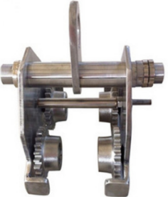 手拉單軌小車的車輪邊緣磨損加劇后應棄用